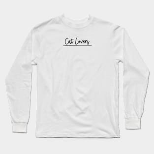 Cat Lovers Long Sleeve T-Shirt